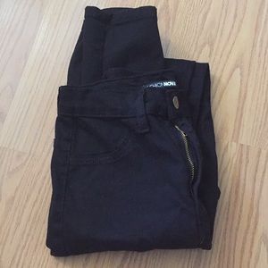 Fashion Nova Size 3 Black High Rise Skinny Jeans